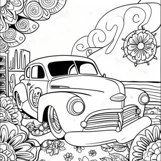 Old School Chicano Coloring Page 41008-33964