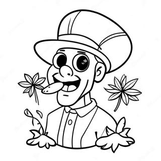 Pothead Stoner Coloring Pages