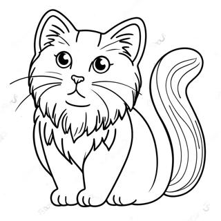 Ragdoll Cat Coloring Page 41018-33972