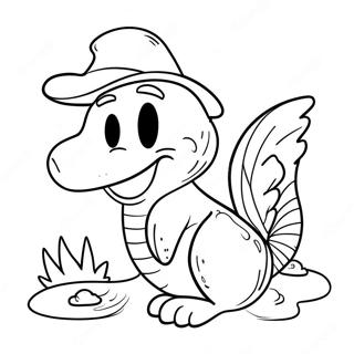 Hooky Coloring Page 41038-34085