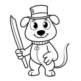 Hooky Coloring Page 41038-34087