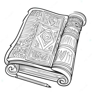 Torah Coloring Page 41048-34101