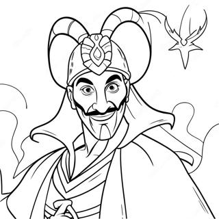 Jafar Coloring Page 41058-34097