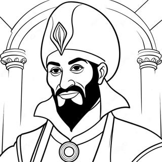 Jafar Coloring Page 41058-34098