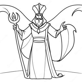 Jafar Coloring Page 41058-34099