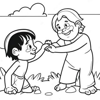 Cain And Abel Coloring Page 41068-34008