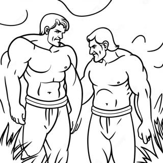 Cain And Abel Coloring Page 41068-34110