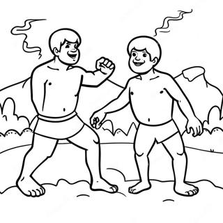 Cain And Abel Coloring Page 41068-34112