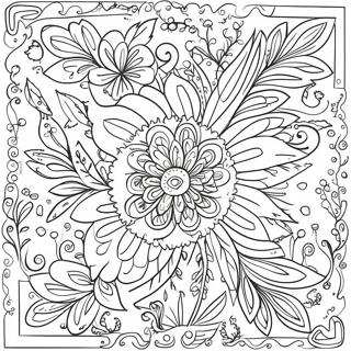 Ukrainian Folk Art Coloring Page 41078-34135