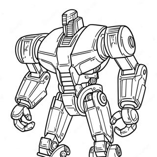 Mech Coloring Page 41098-34122