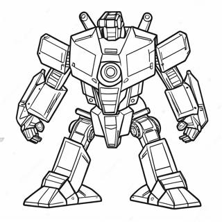 Mech Coloring Page 41098-34123