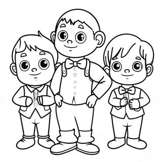 Little Rascals Coloring Page 41108-34138