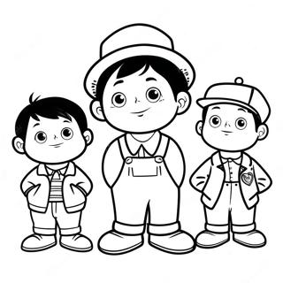 Little Rascals Coloring Page 41108-34140