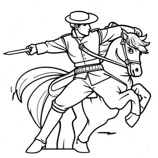 Levi In Battle Pose Coloring Page 41119-34149