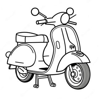 Scooter Coloring Page 41148-34178