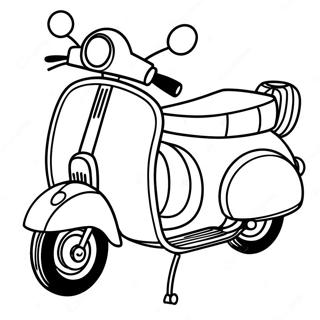 Scooter Coloring Page 41148-34179