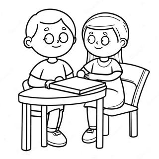 Second Grade Coloring Page 41178-34199