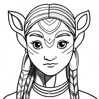 Avatar World Coloring Pages