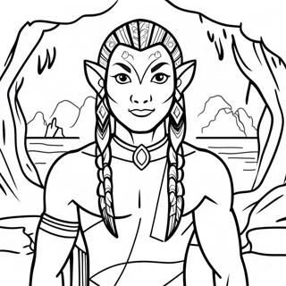 Avatar World Coloring Page 41198-34224