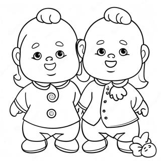 Sturniolo Triplets Coloring Page 41208-34218