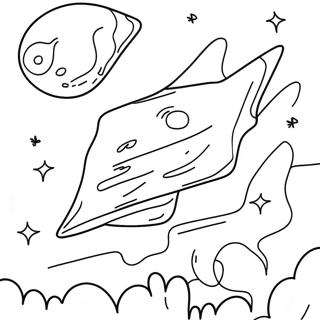 Milky Way Coloring Pages