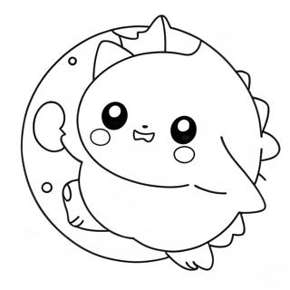 Sun And Moon Pokemon Coloring Page 41238-34248