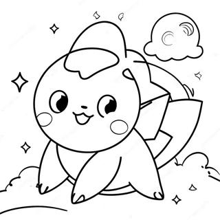 Lunar Eclipse Pokemon Coloring Page 41239-34249