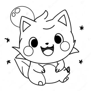 Lunar Eclipse Pokemon Coloring Page 41239-34252