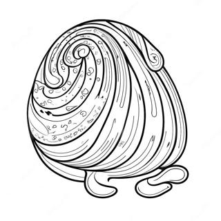 Jelly Roll Coloring Page 41258-34255