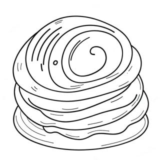 Jelly Roll Coloring Page 41258-34256