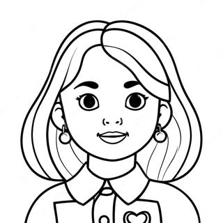 Girl Power Coloring Pages