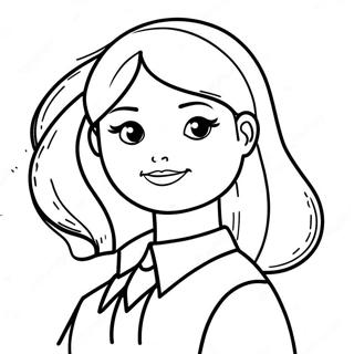 Girl Power Coloring Page 41268-34264