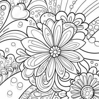 Colorful Pain Relief Coloring Page 41309-34294