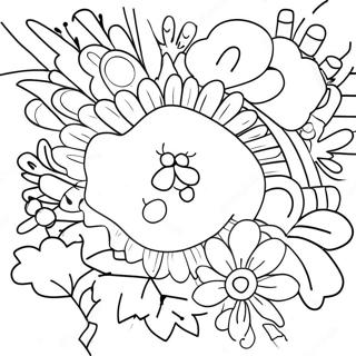 Colorful Pain Relief Coloring Page 41309-34295