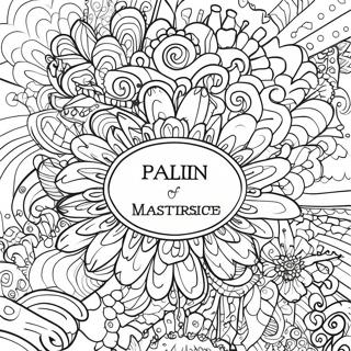 Colorful Pain Relief Coloring Page 41309-34296