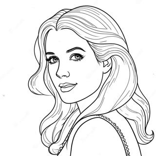 Amy Coloring Page 4130-3332