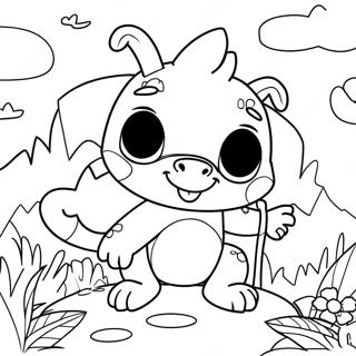 Wallykazam Coloring Pages