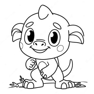 Wallykazam Coloring Page 41318-34303