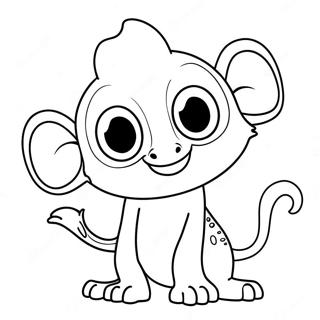 Wallykazam Magical Creatures Coloring Page 41319-34307