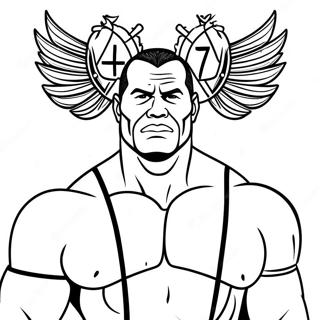 Wwe Coloring Page 41348-34314