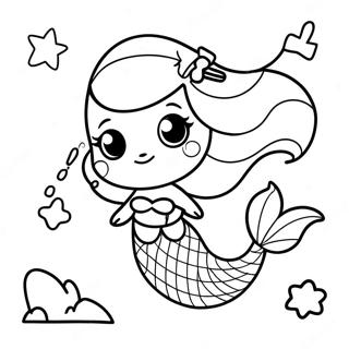 Mermaid Lol Pets Coloring Page 41379-34334