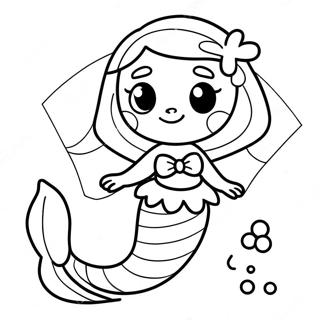 Mermaid Lol Pets Coloring Page 41379-34336