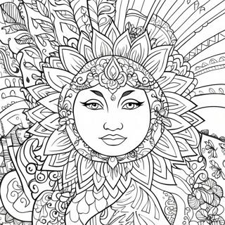 Mindful Adult Coloring Pages For Stress Relief 41390-34363