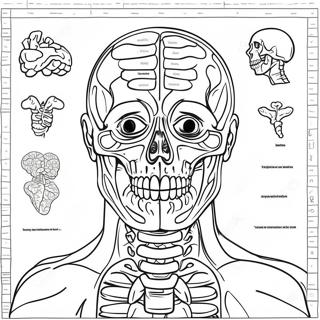 Human Anatomy Coloring Pages