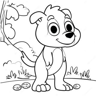 Bluey Giant Coloring Page 41449-34395