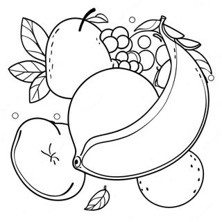 Fruits Basket Coloring Page 41459-34404