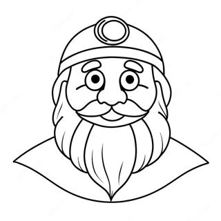 Yukon Cornelius Coloring Pages