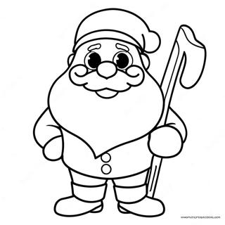 Yukon Cornelius Coloring Page 41469-34415