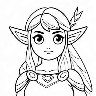 Guardian Zelda Breath Of The Wild Coloring Pages