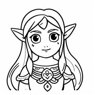 Guardian Zelda Breath Of The Wild Coloring Page 41479-34424